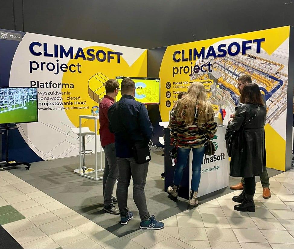 Climasoft project wzięła udział w targach Warsaw HVAC Expo w Polsce